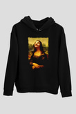 Mr.Bean Siyah Unisex Hoodie