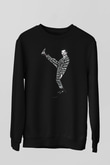 Mr.Bean Siyah Unisex  Sweatshirt
