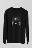 Mr.Bean Siyah Unisex  Sweatshirt