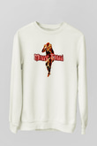 Muay Thai Beyaz Unisex Sweatshirt
