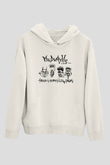 Mudvayne Baskılı Beyaz Unisex Kapüşonlu Sweatshirt