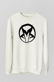 Mudvayne Baskılı Beyaz Unisex Sweatshirt