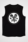 Mudvayne Baskılı Unisex Siyah Kolsuz Tişört - Tshirt
