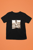 Muhammed Ali Baskılı Unisex Siyah Çocuk Tişört