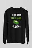 Muhasebeci Siyah Unisex Sweatshirt