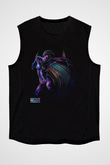 Muse Siyah Unisex Kolsuz Tişört