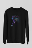 Muse Siyah Unisex Sweatshirt