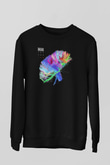 Muse Siyah Unisex Sweatshirt