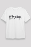 My Dying Bride Baskılı Unisex Beyaz Tişört - Tshirt