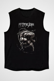My Dying Bride Baskılı Unisex Siyah Kolsuz Tişört - Tshirt