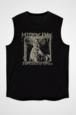 My Dying Bride Baskılı Unisex Siyah Kolsuz Tişört - Tshirt