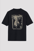 My Dying Bride Baskılı Unisex Siyah Oversize Tişört - Tshirt