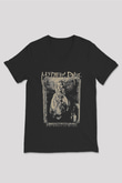 My Dying Bride Baskılı Unisex Siyah V Yaka Tişört - Tshirt