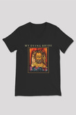 My Dying Bride Baskılı Unisex Siyah V Yaka Tişört - Tshirt