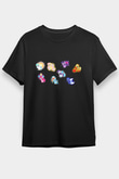 My Little Pony Siyah Unisex Tişört