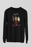 N.E.R.D Siyah Unisex Sweatshirt