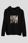 N.W.A Baskılı Unisex Siyah Hoodie