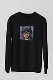 N.W.A Baskılı Unisex Siyah Sweatshirt