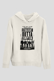 N.W.A Beyaz Unisex Kapşonlu Sweatshirt