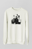 N.W.A Beyaz Unisex Sweatshirt