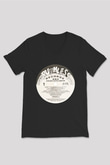 N.W.A Siyah Unisex V Yaka Tişört T-Shirt