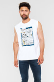 Napoleon Dynamite Beyaz Unisex Kolsuz Tişört