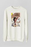 Napoleon Dynamite Beyaz Unisex Sweatshirt
