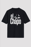 Narcos Pablo Escobar Siyah Unisex Oversize Tişört T-Shirt