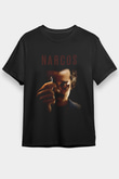 Narcos Pablo Escobar Siyah Unisex Tişört T-Shirt