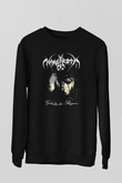 Nargaroth Baskılı Unisex Siyah Sweatshirt