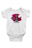 Nargile Baskılı Beyaz Unisex Bebek Body - Zıbın