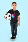 Nargile Siyah Unisex Çocuk Tişört