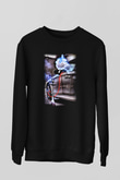 Nargile Siyah Unisex Sweatshirt