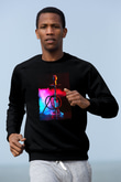 Nargile Siyah Unisex Sweatshirt