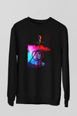 Nargile Siyah Unisex Sweatshirt