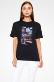 Nargile Siyah Unisex Tişört T-Shirt - TişörtFabrikası