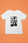 Naruto Baskılı Beyaz Unisex Beyaz Çocuk Tişört - Tshirt