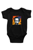 Nas Baskılı Unisex Siyah Bebek Body - Zıbın