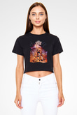 National Lampoons Vacation Siyah   Crop Top Tişört