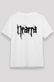 Neaera Baskılı Unisex Beyaz Tişört - Tshirt