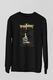 Necrophagist Baskılı Unisex Siyah Sweatshirt