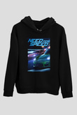 Need for Speed Siyah Unisex Hoodie