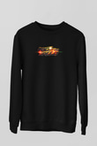 Need for Speed Siyah Unisex Sweatshirt