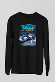 Need for Speed Siyah Unisex Sweatshirt
