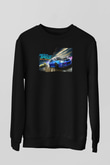 Need for Speed Siyah Unisex Sweatshirt