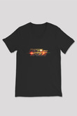 Need for Speed Siyah Unisex V Yaka Tişört