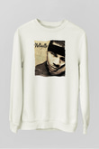 Nelly Beyaz Unisex Sweatshirt