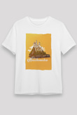 Neuschwanstein Şatosu Beyaz Unisex Tişört T-Shirt - TişörtFabrikası