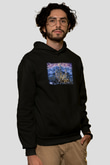 Neuschwanstein Şatosu Siyah Unisex Hoodie