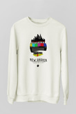 New Order Beyaz Unisex Sweatshirt